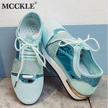 MCCKLE Women's Sports Shoes Sneakers for Women Ladies Flat Lace Up Woman Trainers Casual Shoes Fashion Casual Female Footwear 2024 - buy cheap