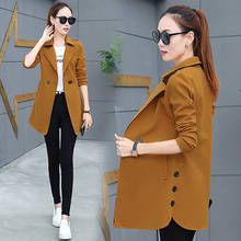 2019 autumn and winter new ladies fashion was thin large size loose windbreaker tide 2024 - buy cheap