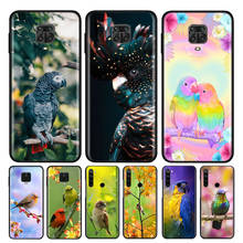 Animal Parrot Bird Silicone Cover For Xiaomi Redmi Note 10 10S 9 9S Pro Max 9T 8T 8 7 6 5 Pro 5A Phone Case 2024 - buy cheap