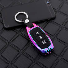 Carbon Fiber Car Key Case For Car For Hyundai I30 Ix35 KONA Encino Solaris Azera Grandeur Ig Accent Santa Fe Palisade Key Cover 2024 - buy cheap