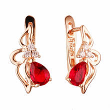 Fashion Drop Earrings Jewelry Earrings  Heart Shape Stone Cubic Zircon Earring Birthday Gift 2024 - buy cheap