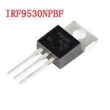 10pcs IRF9530NPBF TO-220 IRF9530N IRF9530 TO220 MOSFET P 100V 14A 2024 - buy cheap