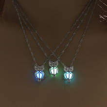 В форме милой Совы яркое ожерелье с подвеской горячее полое женское модное ожерелье цепочка светящееся драгоценное изделие подарок для женщин 2024 - купить недорого