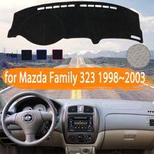 Cubierta para salpicadero de coche, accesorio para Mazda Family 323, 1998 ~ 2003, Ford Laser KN KQ, Dashmat, evita la luz, parasol, alfombra, accesorios para coche 2024 - compra barato