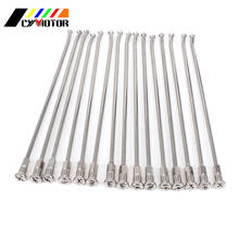 Motorcycle 36PCS Steel 21" Front Wheel Spokes Nipples For HONDA CR125R CR250R CR500R CRF250R CRF250X CRF450R CRF450X 125 250 450 2024 - buy cheap