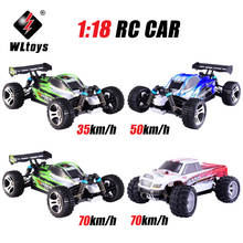 Good New Upgraded WLtoys  A959-B/A959/A959-A/A979B 2.4G 1/18 Scale 4WD RC Speedcar RC Racing High Speed Shockproof Off-Road Car 2024 - buy cheap