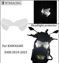 MTKRACING FOR  KAWASAKI Z 400 Z400  Headlight protector cover screen lens 2019 2024 - buy cheap