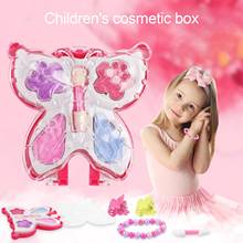 Children Non-Toxic Cosmetic Case Princess Dance Party Makeup Set Girls Toys Gift 2024 - buy cheap