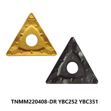 Inserções originais de carboneto, ferramentas de torneamento de aço 220408 ybcmamãe ybc351 tnmm22 para corte de torno cnc 2024 - compre barato