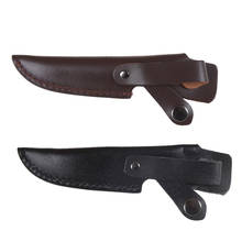 Fixed Blade Straight Knife Holder Outdoor Tool Belt Loop Hunt Multi Holster Carry Sheath Leather Scabbard Top Quality 2024 - buy cheap