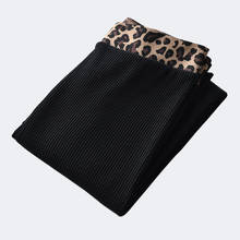 Pantalones pitillo de leopardo negro para mujer, pantalón informal de cintura alta, a la moda, para primavera y otoño, novedad de 2019 2024 - compra barato