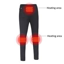 Зимние теплые Походные штаны с 3 режимами температуры, брюки с подогревом для мужчин и женщин, утепленная одежда с электрическим подогревом для улицы 2024 - купить недорого