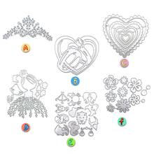 Flower Lace Elegant Carbon Steel Cutting Dies DIY Scrapbooking Photo Album Embossing Paper Cards Making Stencil Decorate 2024 - buy cheap