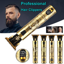 2021 Hair Clipper Electric Hair Trimmer For Men Professional Hair Cutting Machine Electric Barber Shaver Beard Trimmer For Men 2024 - купить недорого