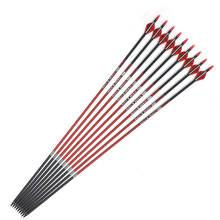 Archery 1k 6/12PCS Carbon Arrow Shaft 32inch Spine 400 Arrows Bow Archery Hunting 2024 - buy cheap