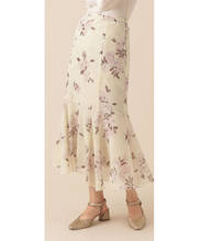 Ladies 2021 Early Spring Summer New Floral Mermaid Midi Skirt 2024 - buy cheap