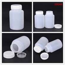 2 Pcs New Machine Taper Tap 100ml Clear Plastic Cylinder Shaped Chemical Storage Reagent Bottle 2024 - buy cheap