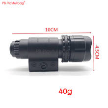 PB Playful bag Outdoor sports water bullet gun adjustable flashlight tactical flashlight diy cs kids gift SD11 2024 - buy cheap
