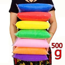 Plastilina de colores para niños, arcilla polimérica de 500g por bolsa, juguete de aprendizaje para niños 2024 - compra barato