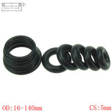 CS 5mm OD16-140mm NBR Rubber O Ring O-Ring Oil Sealing Gasket Automobile Sealing 2024 - buy cheap