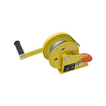 1200LB Self-locking Small Manual Winch Hand Shake Winch Hand Tool Manual Lifting Hoist 1200 Pounds 8 Meters Wire Rope With Hook 2024 - buy cheap