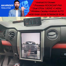 Автомобильный экран PX6 Android 9.0 GPS-навигатор мультимедийный плеер для Toyota Tundra 2014 2019 12,1 "Tesla Carplay Head Unit 2024 - купить недорого