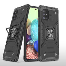 Funda a prueba de golpes para Samsung Galaxy A71 A51 5G, carcasa magnética, soporte de anillo, parachoques, funda trasera de teléfono para Galaxy A71 A51 2024 - compra barato