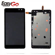 For Microsoft Nokia Lumia 535 LCD Display+Touch Screen Digitizer Assembly with Frame Free Shipping 2024 - buy cheap