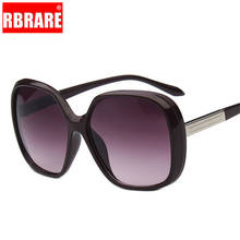 RBRARE 2021 Vontage Oversize Sunglasses Women Brand Designer Gradient Lens Travel Sun glasses UV400 Oculos De Sol Feminino 2024 - buy cheap