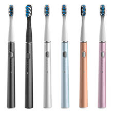 Cepillo de dientes eléctrico M200, dispositivo ultrasónico de carga rápida por USB, con batería recargable, resistente al agua IPX7, el más nuevo 2024 - compra barato