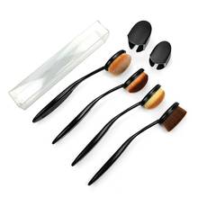 1pcs Makeup Face Brushes Toothbrush Shape Soft Foundation Base Makeup Concealer Beauty Tools Highlighter Powder Bronzer Brush 2024 - buy cheap