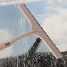 Portable Car Windshield Glass Wiper Multifunctional Window Cleaning Brush Wooden Handle Window Scraper Bathroom Floor Cleaner 2024 - buy cheap