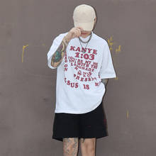 Kanye 1:03 camiseta capim-de-limão unissex, camiseta tamanho grande com estampa de princesa kanye west tee para presentear o rei jesus is king, camisetas hip hop 2024 - compre barato