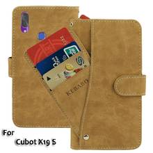 Leather Wallet Cubot X19 S Case 5.93" Flip Retro Luxury Front Card Slots Cases Cover Business Magnetic Phone Bags 2024 - buy cheap