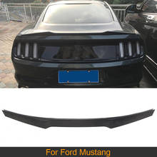 Carbon Fiber Car Rear Trunk Spoiler Wing for Ford Mustang Coupe 2015-2017 Rear Tail Trunk Lip Wing Spoiler 2024 - buy cheap