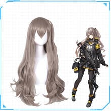 Girls Frontline Cosplay Wigs Ump 45 Cosplay Wig Women Wigs Hair Halloween Party Heat Resistant Synthetic Wig+ Free Wig Cap 2024 - buy cheap