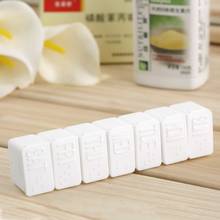 1pc One Week 7-days Small Medicine Pill Drug Box Pill Drug Mini Pillbox Container Non-removable Plastic Case Holder 2024 - buy cheap