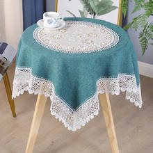 Luxury European Table Cloth for Wedding Party Hotel French Lace Table Cover Rectangular Tablecloth Patchwork Table Covers Decor 2024 - buy cheap