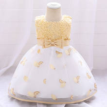 2022 Summer Elegant 1st Birthday Dress For Baby Girl Clothes Princess Dress Lace Party And Wedding Dresses Baptism 3 12 24 Month 2024 - buy cheap