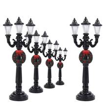 LYC11 5pcs 1:25 Model Railway Christmas Lamp Post Street Lights O Scale 3V NEW 2024 - buy cheap