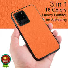 Capa traseira de luxo para samsung, para modelos s21, s20, note20 ultra plus, note 8, 9, 10 lite, galaxy s8, s9, s10 plus, s10e 2024 - compre barato