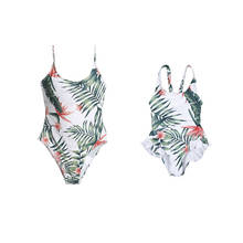 Bañador Floral a juego para madre e hija, traje de baño Monokini, Bikini 2024 - compra barato