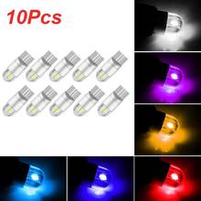 10Pcs Signal Lamp T10 W5W 3030 T10 Led Car Bulbs Turn Side Light Marker Lamp WY5W 194 Auto Wedge Parking Bulb Car Styling Lights 2024 - buy cheap