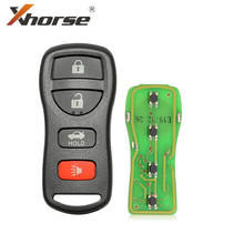 Xhorse XKNI00EN VVDI for NISSAN 4 Buttons Key 10 pcs/lot 2024 - buy cheap