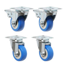 2 Inch Swivel Caster Wheels Heavy Duty Industrial Caster With Top Plate No Noise Wheels For Carts Workbench Industrial Equipment 2024 - buy cheap