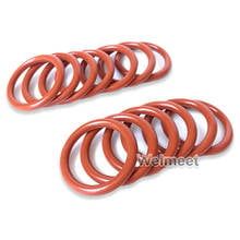 10pcs Wire Diameter 2.0mm OD5-130mm Oil Resistant VMQ Silicone Rubber Sealing Ring High Temperature Non-Toxic O-Ring Seal Gasket 2024 - buy cheap