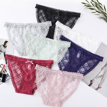 OMYSKY Sexy Panties  Lace Thong G-String Panties Women Fashion Cozy Lingerie Tempting Pretty Briefs Low Waist Women Underwear 2024 - buy cheap