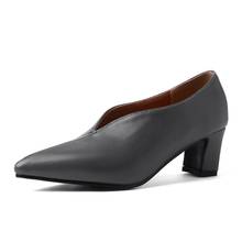 Big Size  13 14 15 ladies high heels women shoes woman pumps A single shoe restores the ancients and a pedal 2024 - buy cheap