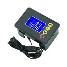 0-100VDC 10A Power Meter Digital Voltmeter Ammeter Wattmeter Temperature Monitor 2024 - buy cheap