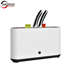 Anjielosmart-esterilizador UV, caja de Almacenamiento de suministros de cocina para cubiertos, cubiertos, esterilizador 2024 - compra barato